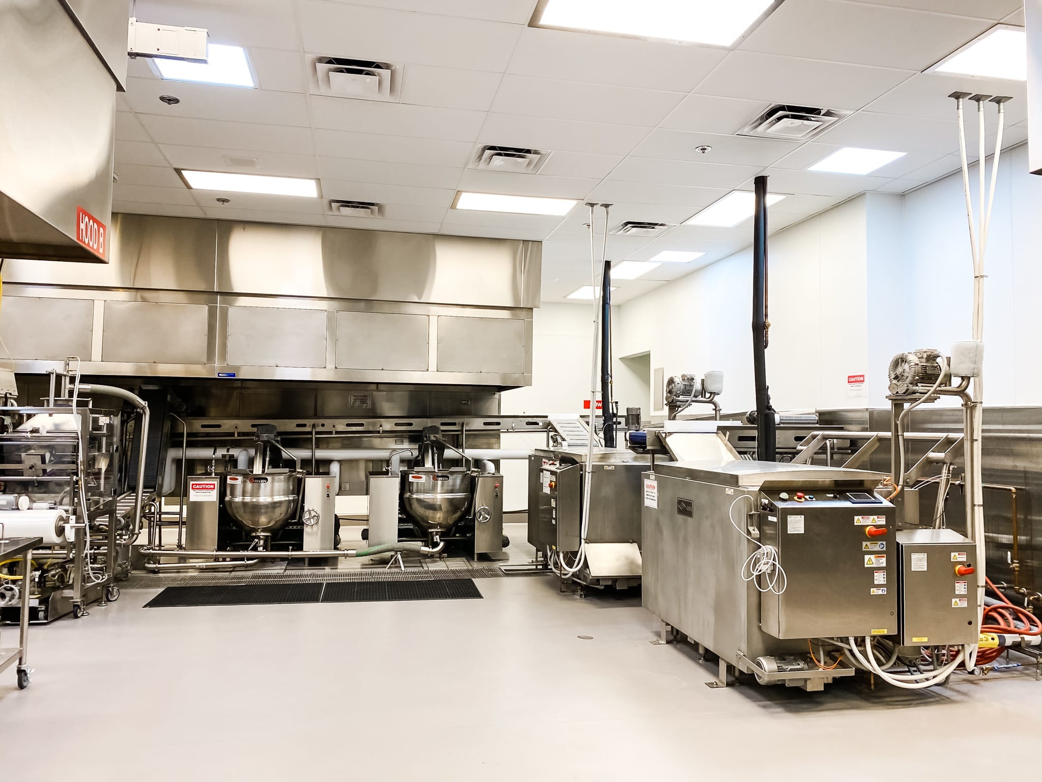 Department Of State Hospitals kitchen machinery.