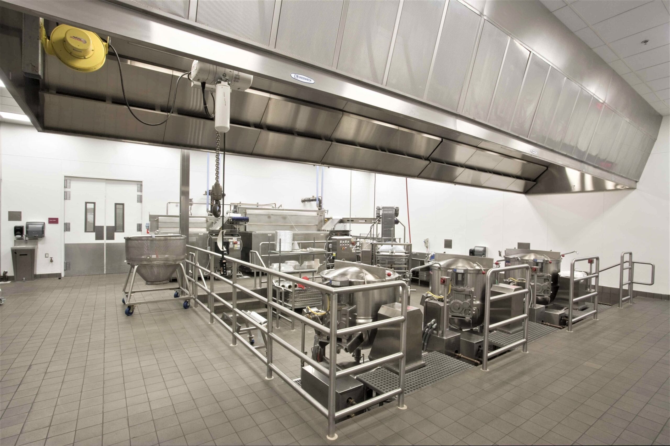 Metropolitan State Hospital Central Kitchen machinery.