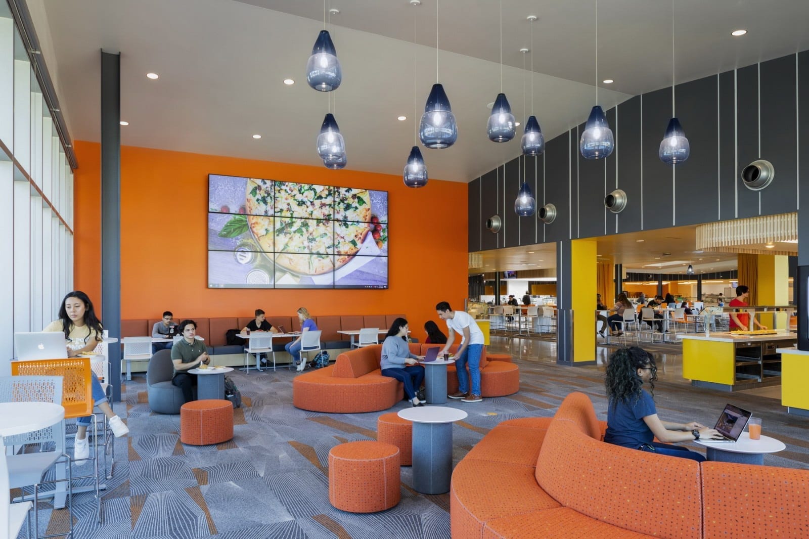 Cal Poly Pomona Residential Dining facility Campus Dining Concept