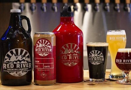 Red River Brewing drinks.